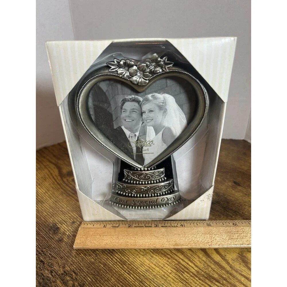 Fetco Wedding Heart & Cake Photo Frame “OUR SPECIAL DAY” 3.5